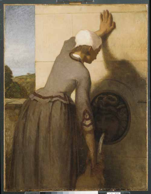 Girl at the Fountain